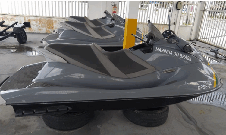 Jet Ski com lances a partir de R$ 2 mil no leilão da Marinha