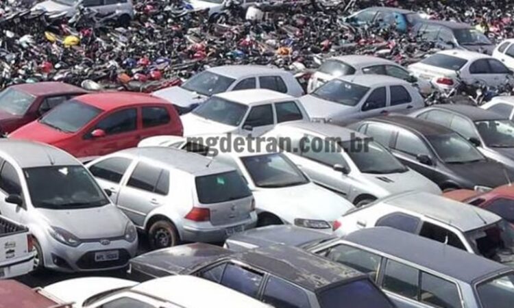 Leilão do Detran-MG em Ponte Nova tem 58 veículos disponíveis com lances online