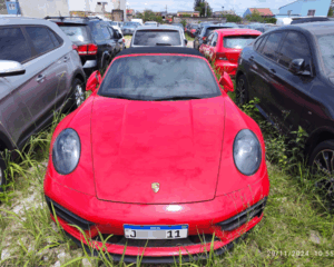 Porsche 911 GTS, outros carros e motos a partir de R$ 1.500 no leilão da Justiça Federal