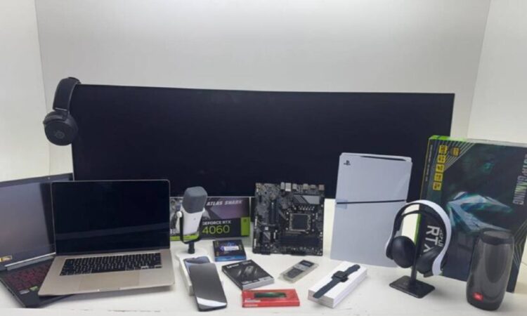 Leilão gamer tem placas de vídeo, notebooks e acessórios com lances a partir de R$ 100