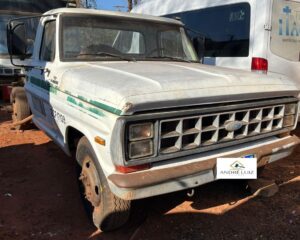 Caminhão Mercedes e Ford F4000, Sprinter e outros veículos no leilão de prefeitura no interior do Paraná