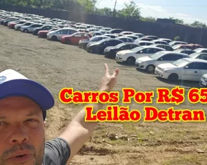 Leilão do Detran SC tem carros a partir de 650 reais com direito a documentação