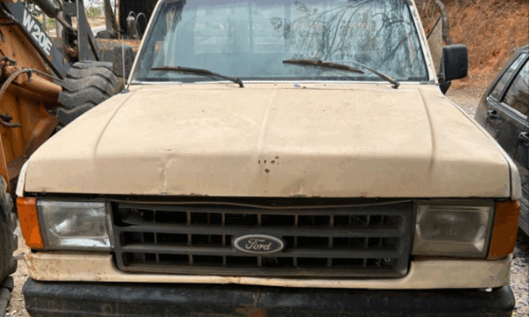 Caminhonete Ford F1000 Por 25 mil Reais Uno Mille e maquinas pesadas no leilão Associação dos Municípios