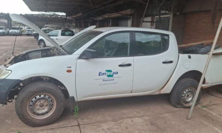 Leilão da Embrapa Tem Caminhonetes 4x4, Barco e Gerador