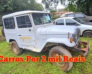 Carros a partir de R$ 1.900 no leilão do Governo do Paraná