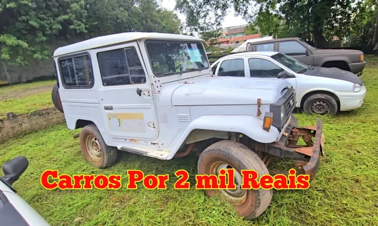 Carros a partir de R$ 1.900 no leilão do Governo do Paraná