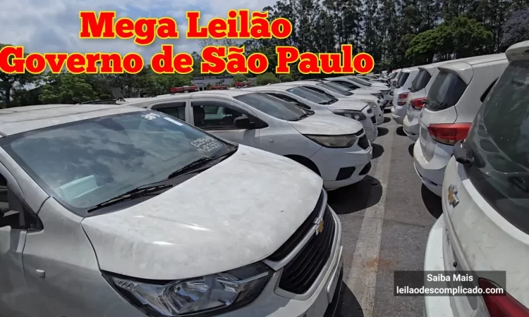 LEILÃO de VEÍCULOS do GOVERNO de SÃO PAULO
