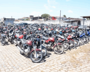 Leilão de motos da Agespisa tem lances a partir de R$ 1 mil: 161 veículos serão disputados em evento online