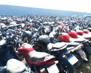 Sinop inicia leilão com 750 carros e motos apreendidos