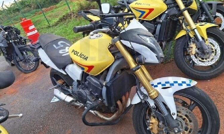 motos HONDA CB600F HORNET leilão de motos da policia milita de brasilia