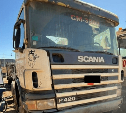 Gigantes da Mineração à Venda! Leilão da Vale Tem Scania P420, F-250 4x4 e Mini Carregadeira Caterpillar a Partir de R$ 2 Mil!