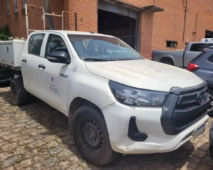 Caminhonete TOYOTA HILUX 1 Leilão de veículos renovação de frota tem caminhonetes Hilux