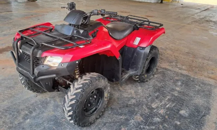 Leilão Amaggi Agro 2026: 41 Quadriciclos Honda TRX 2022 por R$ 15 Mil, Bros NXR 2019 por R$ 6.200 e NXR 150 2010 por R$ 3.400 – Encerra Dia 15/01!