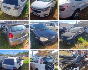Leilão da Justiça tem 40 Lotes de Apreensões e Carros a Partir de R$ 2,6 Mil em Mato Grosso do Sul