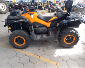 Leilão de apreensões da Polícia Federal quadricículo CAN-AM Outlander Max XTP 4x4