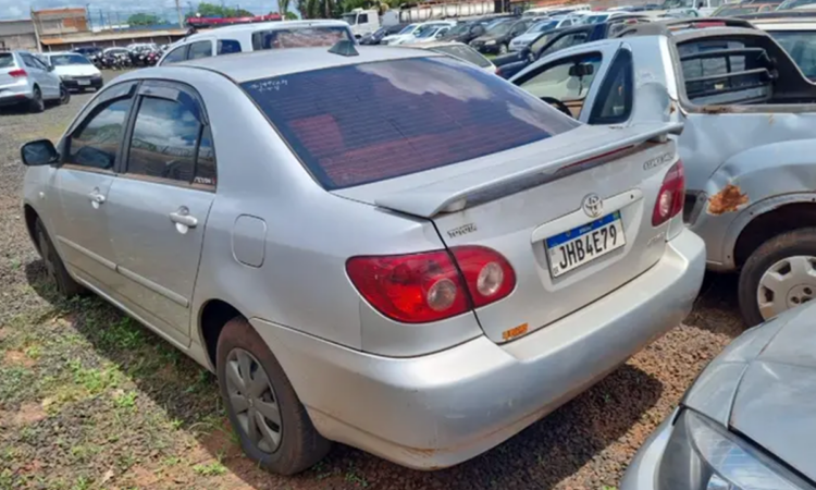 leilão veiculos detran são paulo toyota corolla