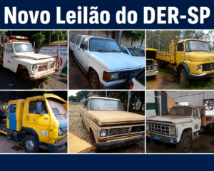 Caminhão Ford por R$ 1 Mil e Clássicos Leilão do DER-SP