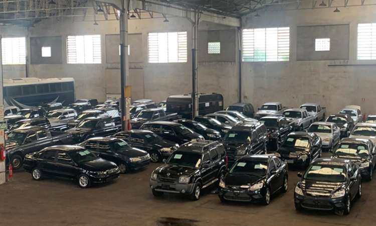 leilão viaturas policia federal